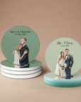Custom Bulk Coasters - Wedding Favours, Businesses & Events - cmzart