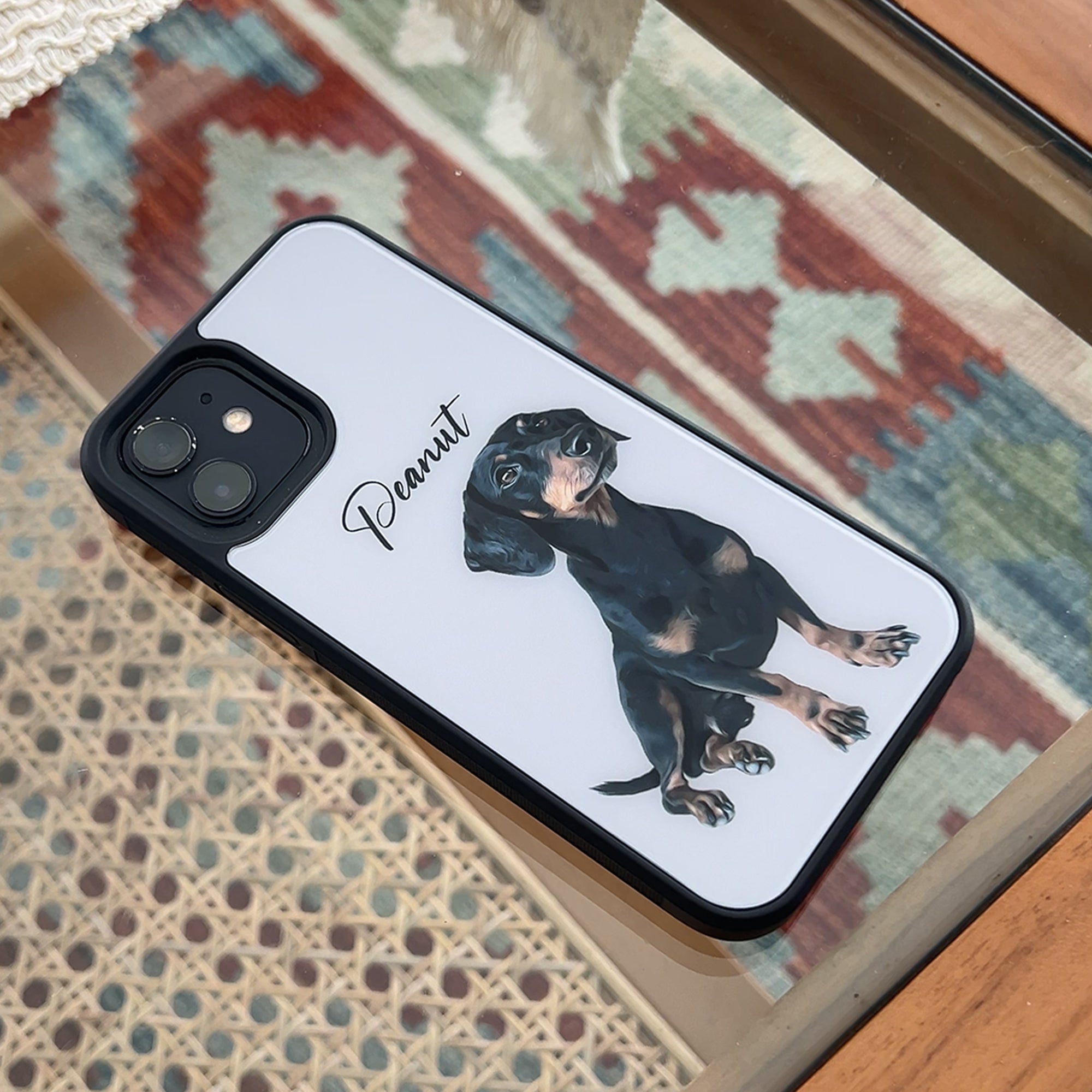 Custom Pet Portrait Phone Case - iPhone &amp; Samsung Galaxy - cmzart