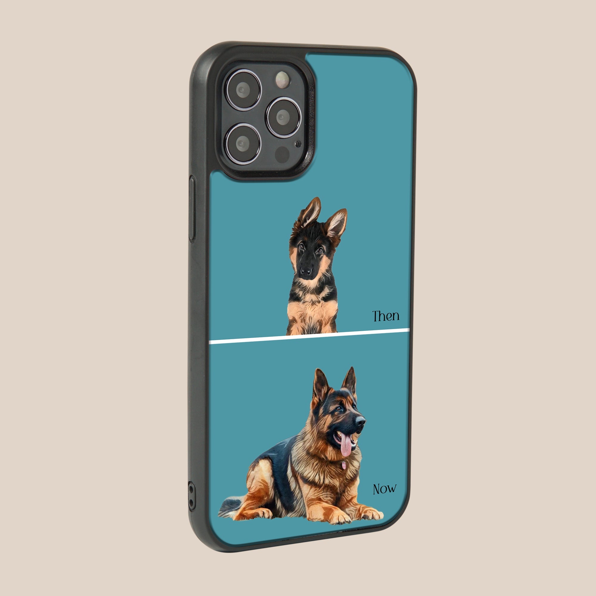 Custom Pup &amp; Adult Phone Case - iPhone &amp; Samsung Galaxy - cmzart