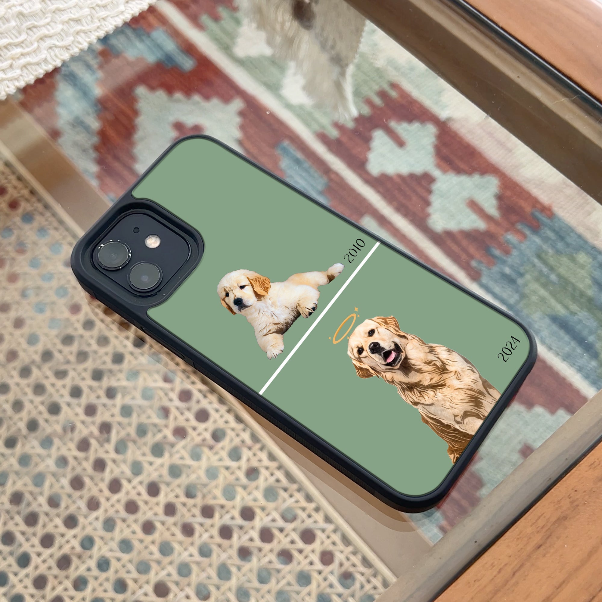 Custom Pup &amp; Adult Phone Case - iPhone &amp; Samsung Galaxy - cmzart