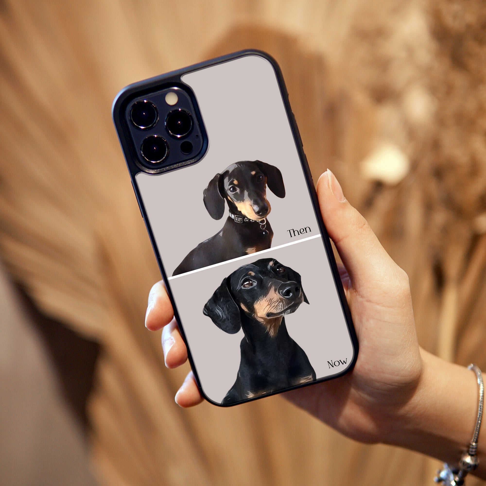 Custom Pup & Adult Phone Case - iPhone & Samsung Galaxy - cmzart