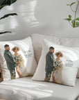 Personalised Wedding Cushion - Set of Two - cmzart