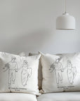 Personalised Wedding Cushion - Set of Two - cmzart