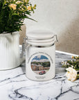 Set of 2 Personalised Ceramic Jars - cmzart