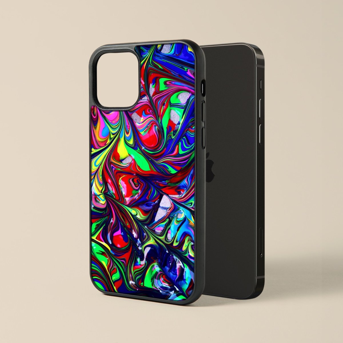 Acid Rave Custom Glass Phone Case