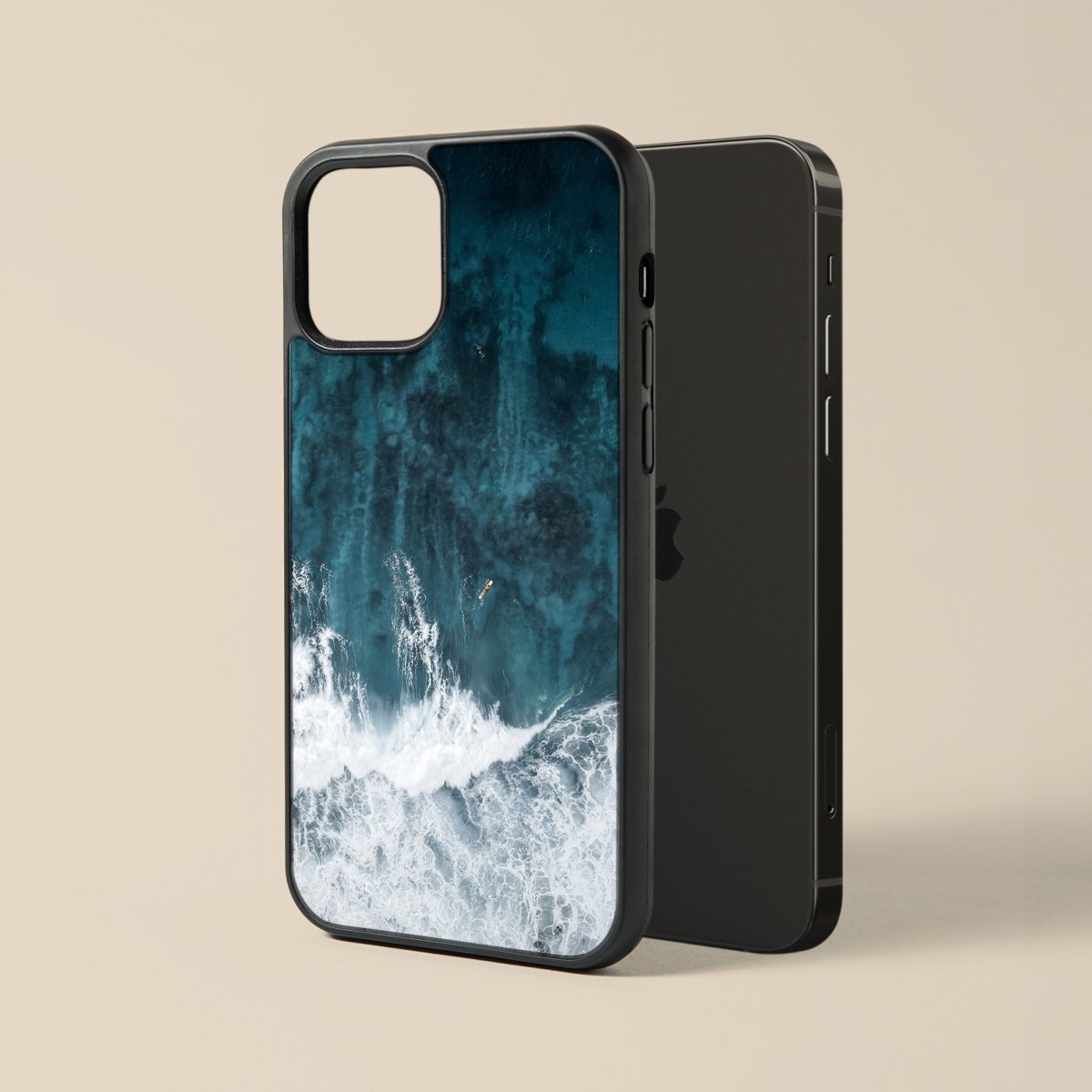 Ocean Waves - Glass Phone Case - cmzart