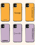 Poppy Yellow - Glass Phone Case - cmzart