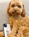 Custom Pet Portrait Phone Case - iPhone & Samsung Galaxy