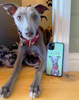 Custom Pet Portrait Phone Case - iPhone & Samsung Galaxy
