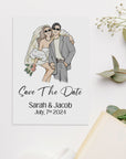 Bespoke Save The Dates - cmzart