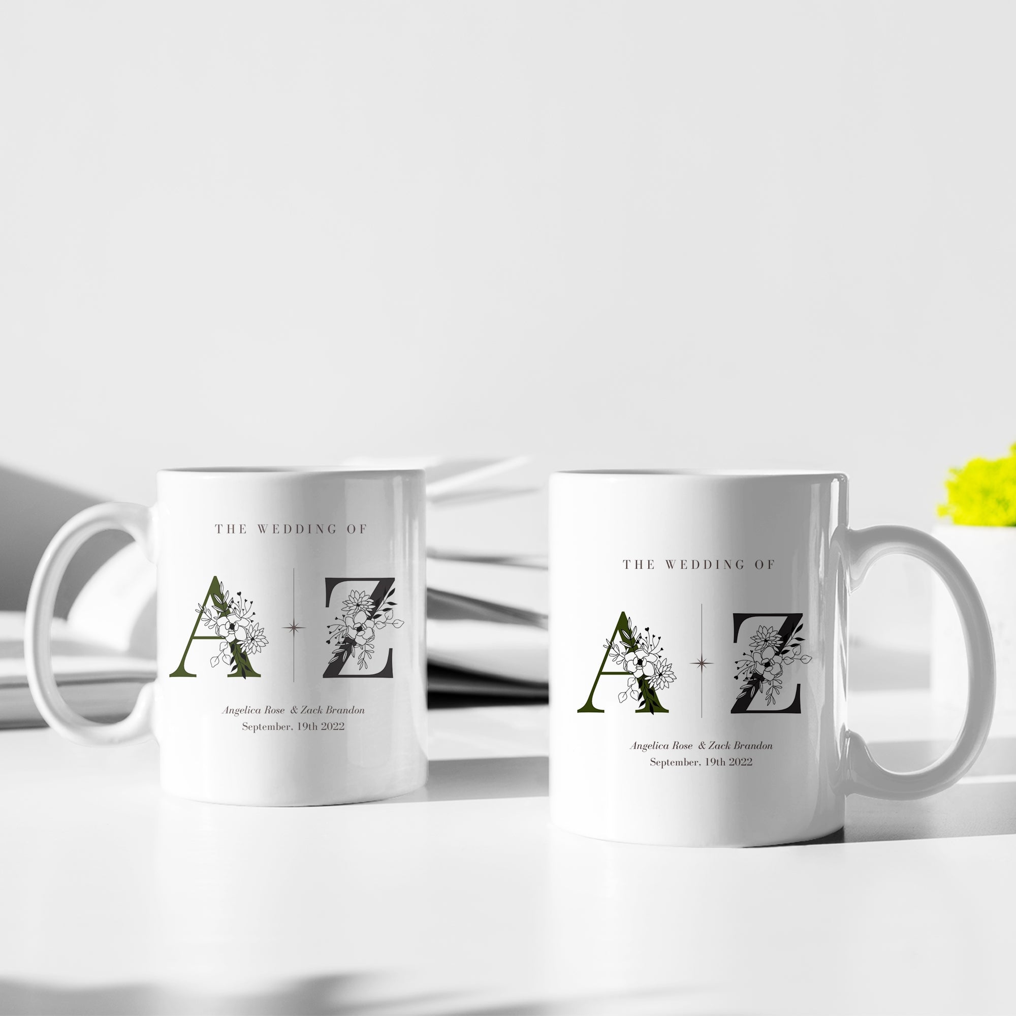 Custom Coffee Mugs - Bulk Order for Wedding Souvenirs, Events & Logos - cmzart