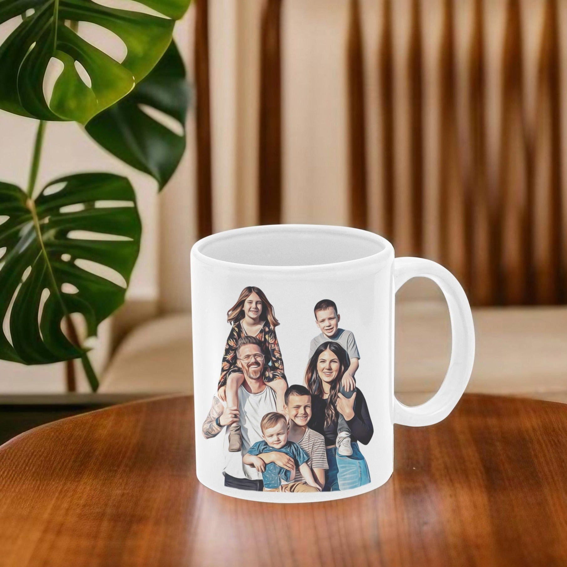 Custom People Portrait Mug - 325ml (11oz) - cmzart