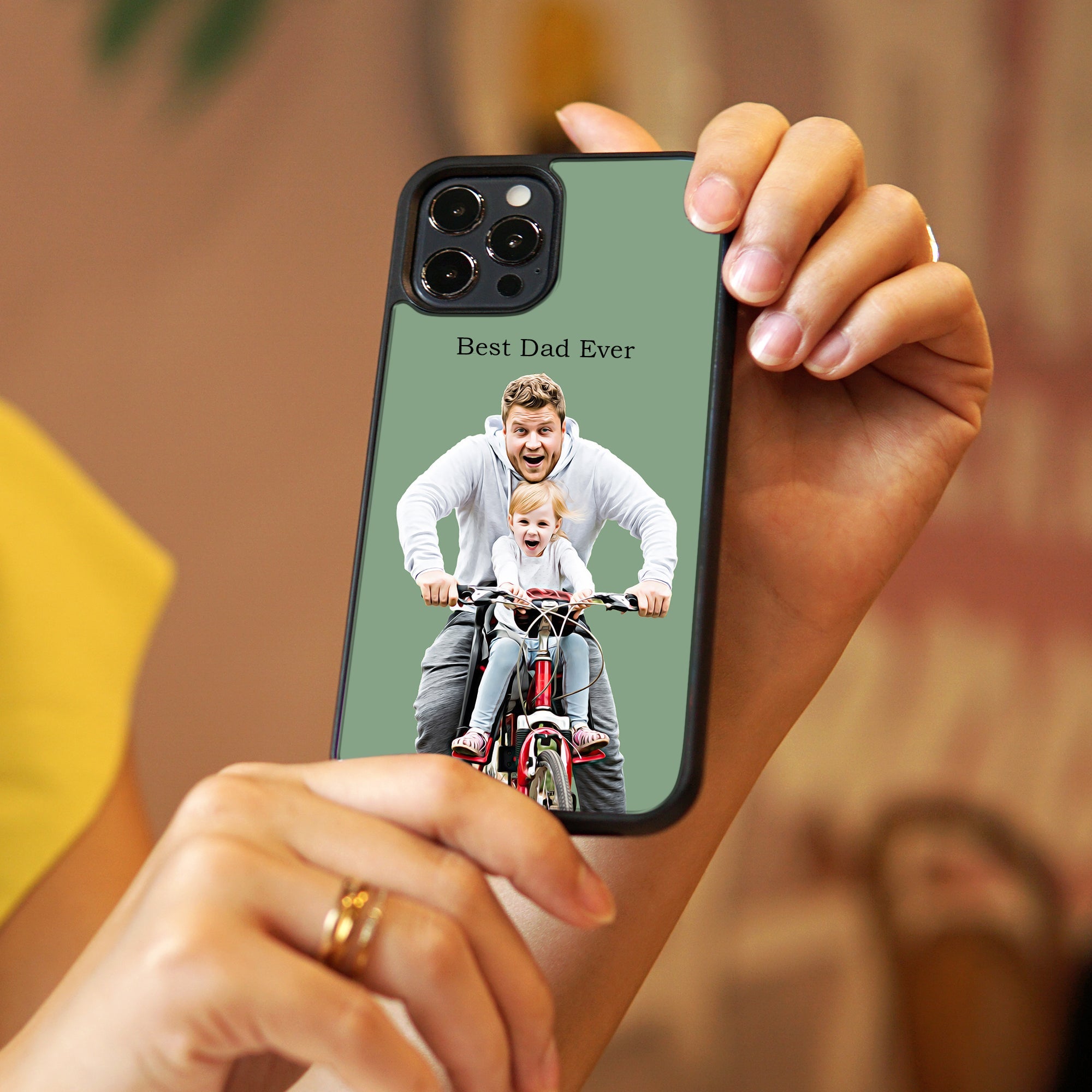 Custom People Portrait Phone Case - iPhone & Samsung Galaxy - cmzart