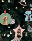 Custom Pet Christmas Ornament - Christmas Bauble & Tree Decoration - cmzart