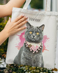 Custom Pet Portrait Tote Bag - cmzart