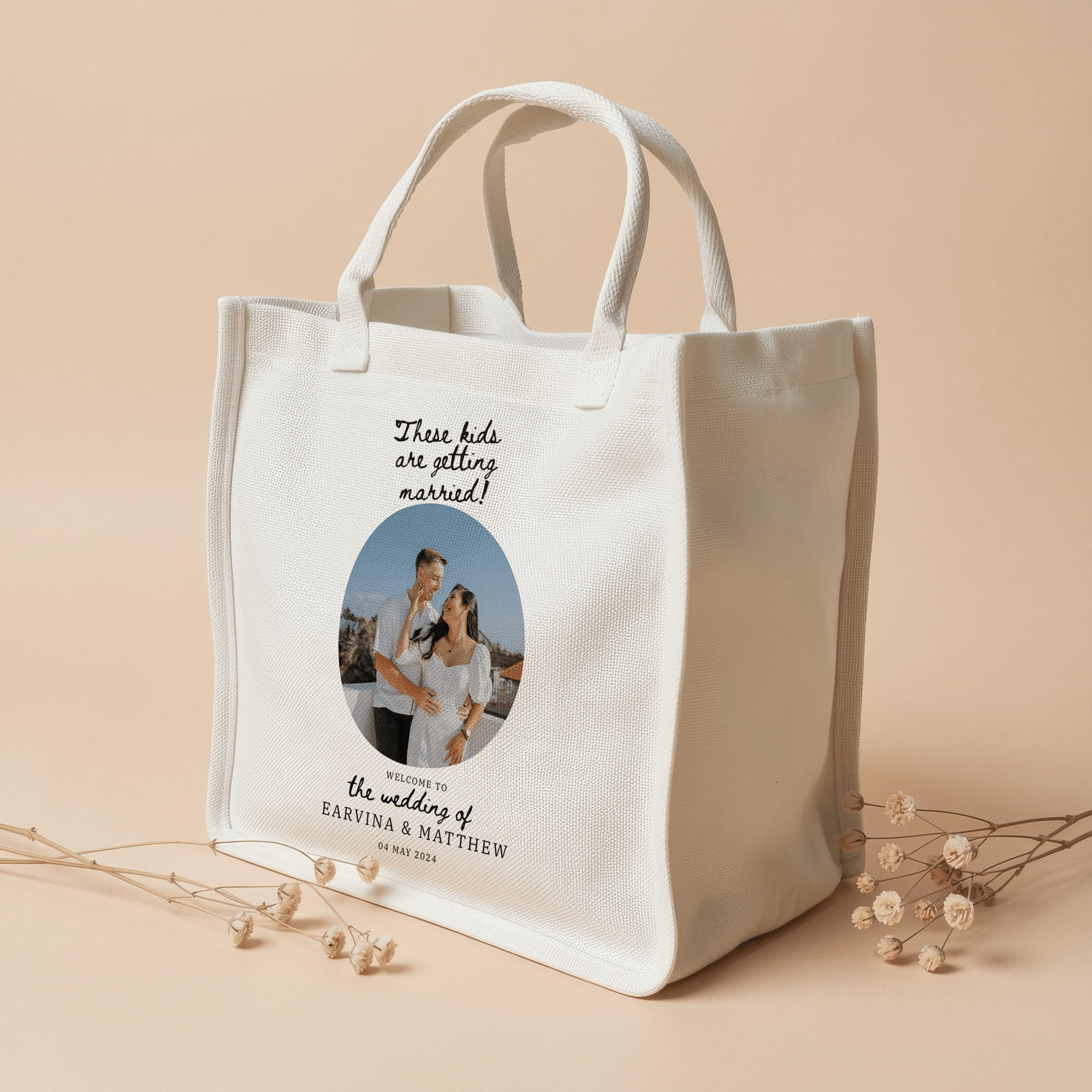 Custom Tote Bags - Bulk Order for Wedding Favours, Events & Logos - cmzart