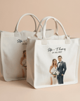Custom Tote Bags - Bulk Order for Wedding Favours, Events & Logos - cmzart