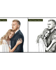 Personalised Wedding Cushion - Set of Two - cmzart