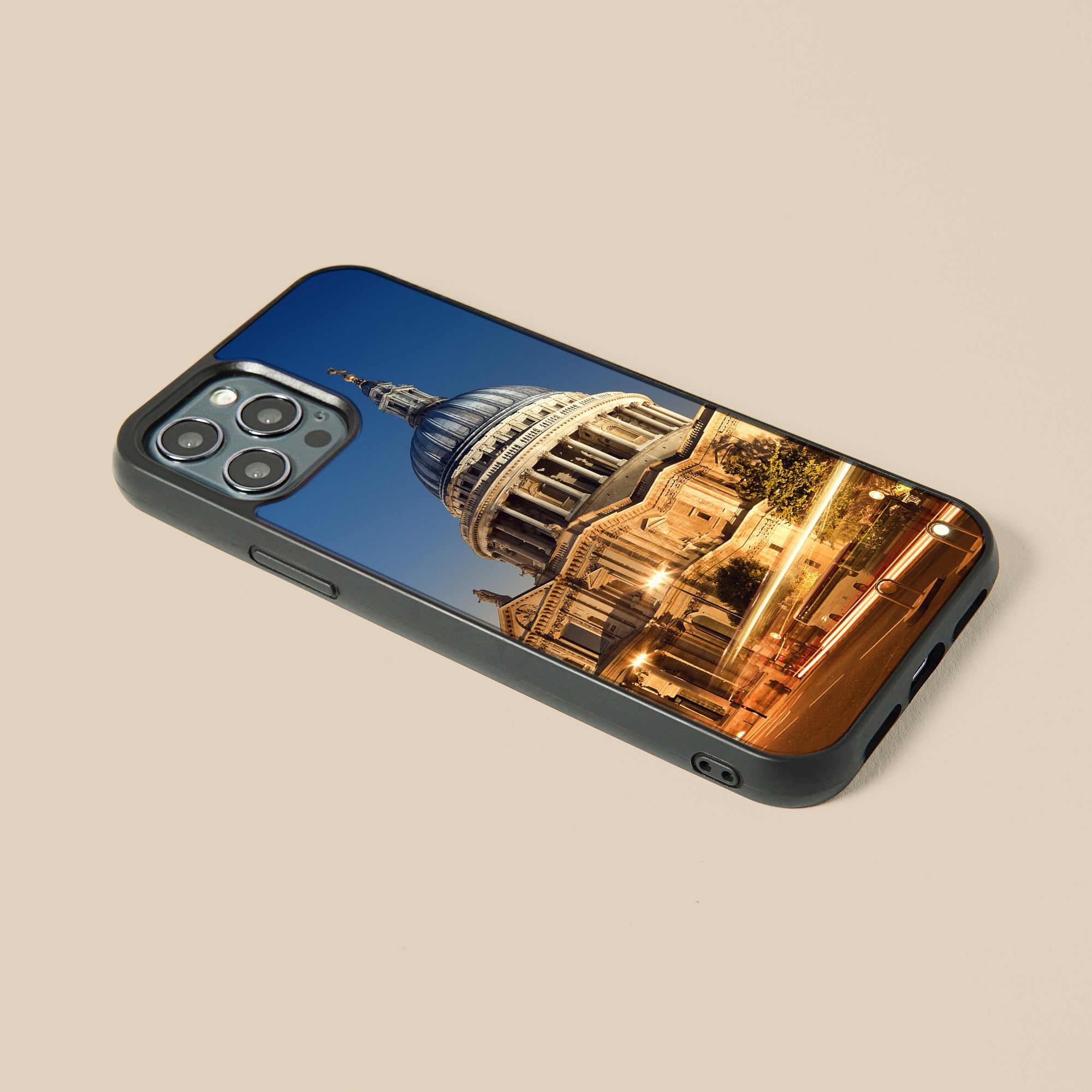 St Paul Cathedral London - Custom Glass Phone Case