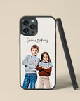 Custom Family Portrait Phone Case - iPhone & Samsung Galaxy