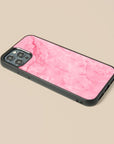 Baby Pink - Glass Phone Case - cmzart