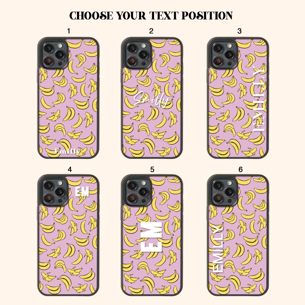 Banana - Custom Glass Phone Case - cmzart