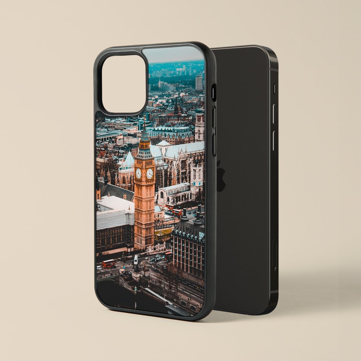 Big Ben, London - Glass Phone Case - cmzart