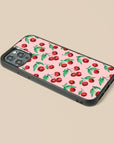 Cherry - Glass Phone Case - cmzart