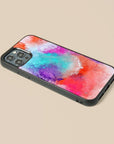 Cotton Candy Marble - Glass Phone Case - cmzart