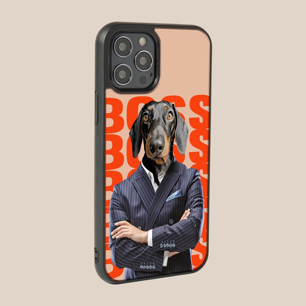 Custom Artistic Pet Outfit Phone Case - cmzart