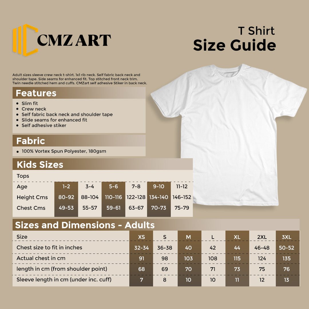 Custom Cat Portrait T-shirt - Slim-fit Unisex Tee - cmzart