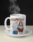 Custom Family Portrait Mug - 325ml (11oz) - cmzart