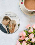 Custom Glass Coasters - Bulk Order for Wedding gifts, Logos & Events - cmzart