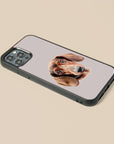 Dachshund Watercolour Art - Custom Glass Phone Case - cmzart