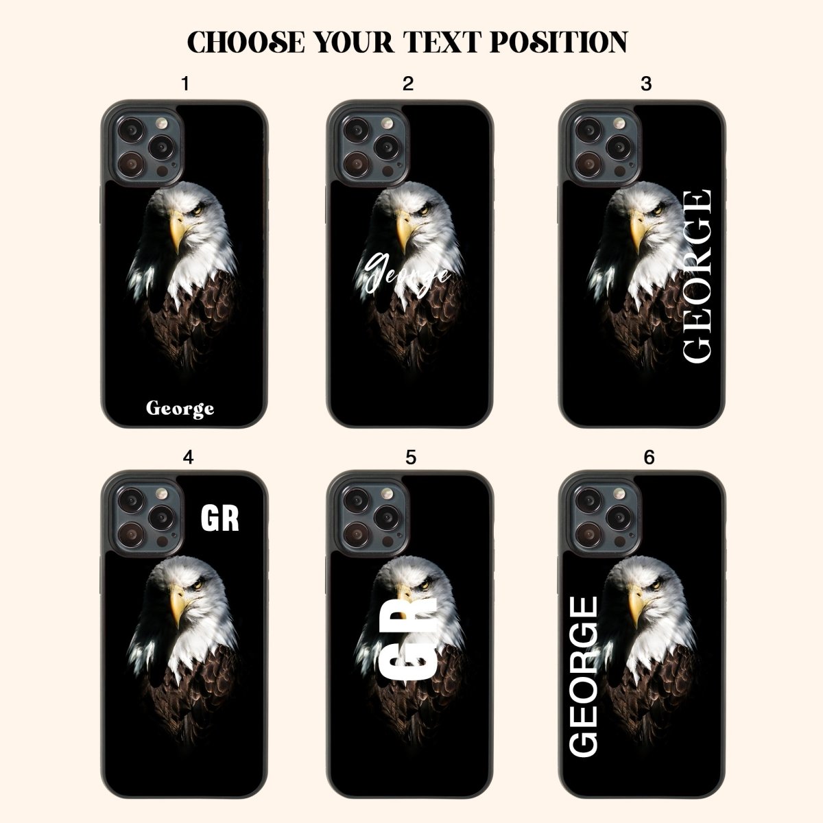 Eagle - Custom Glass Phone Case - cmzart