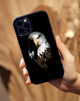 Eagle - Glass Phone Case - cmzart