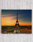 Eiffel Tower Sunset - cmzart