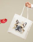 French Bulldog IV Tote Bag - Colourful Watercolour Painting - cmzart