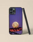 Full Moon - Glass iPhone Case - cmzart