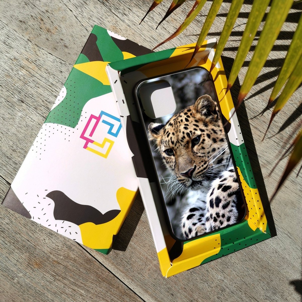 Leopard - Glass Phone Case - cmzart
