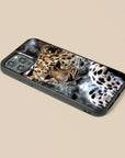 Leopard - Glass Phone Case - cmzart