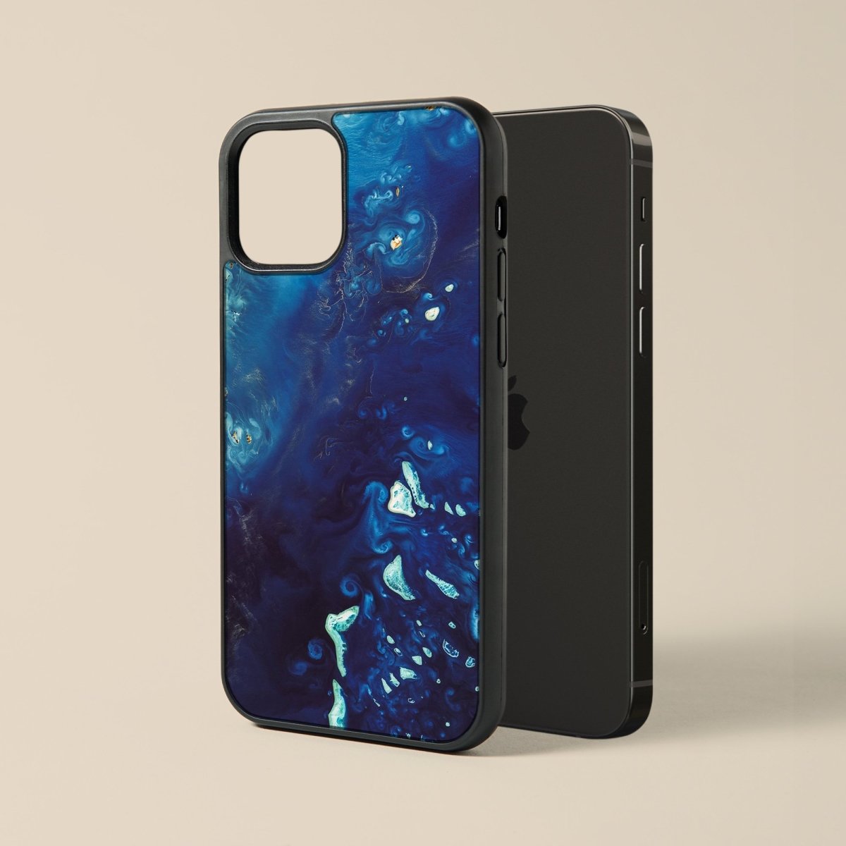 Magic Midnight - Glass Phone Case - cmzart