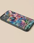 Magical Swirl - Glass Phone Case - cmzart