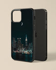 New York City - Glass Phone Case - cmzart