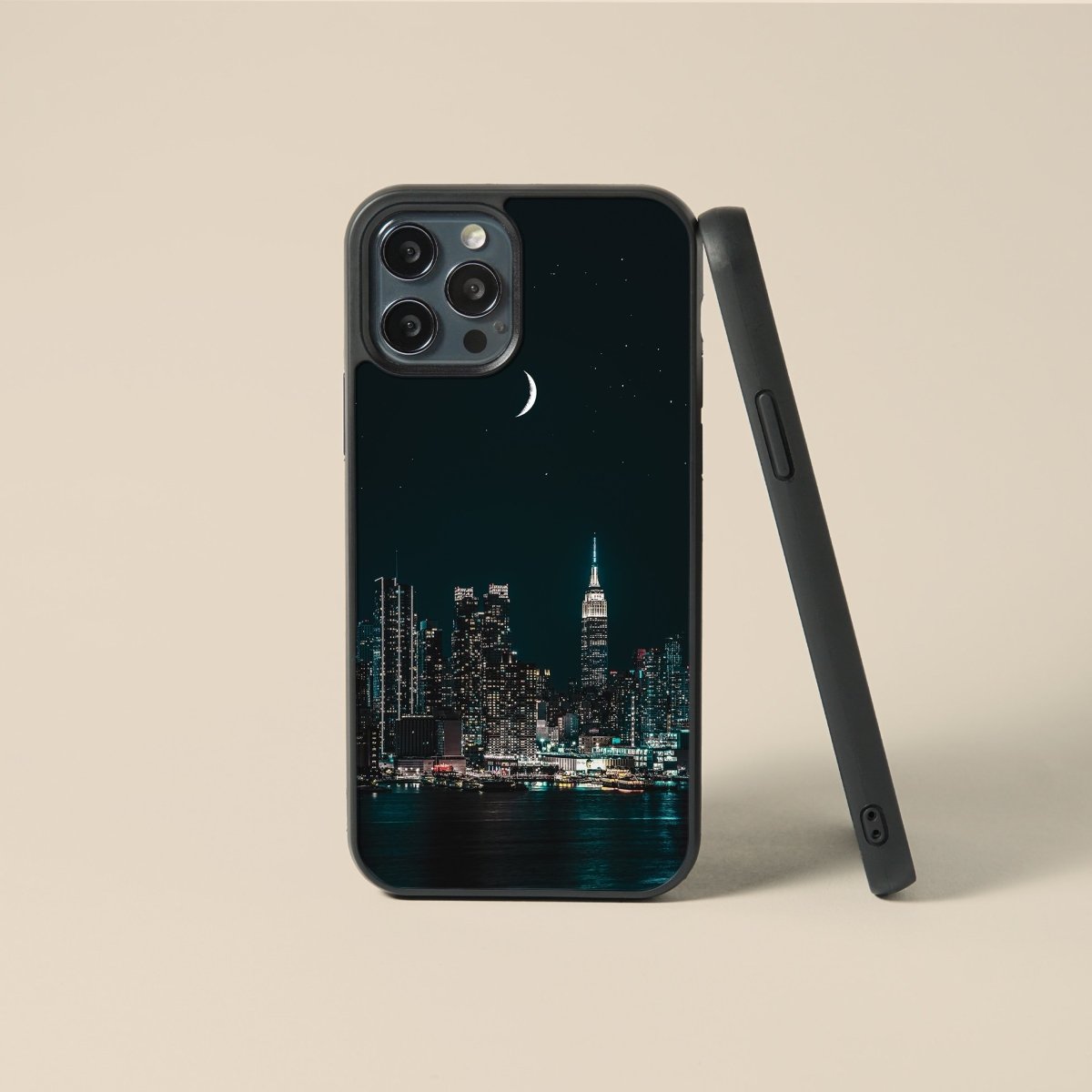 New York City - Glass Phone Case - cmzart
