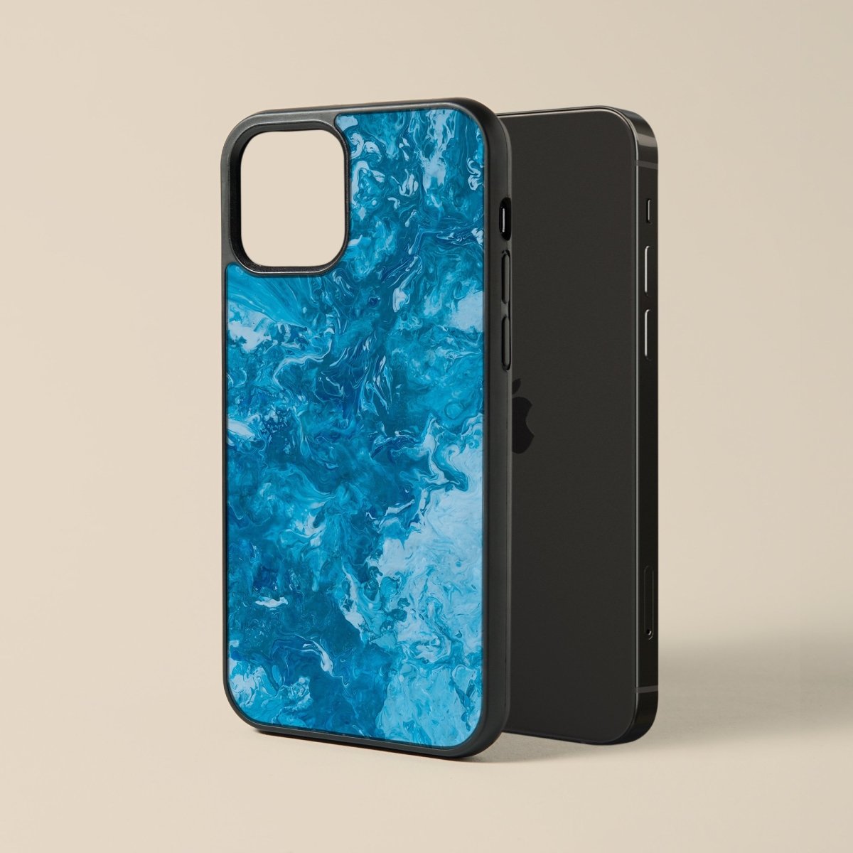 Ocean Breeze - Glass Phone Case - cmzart