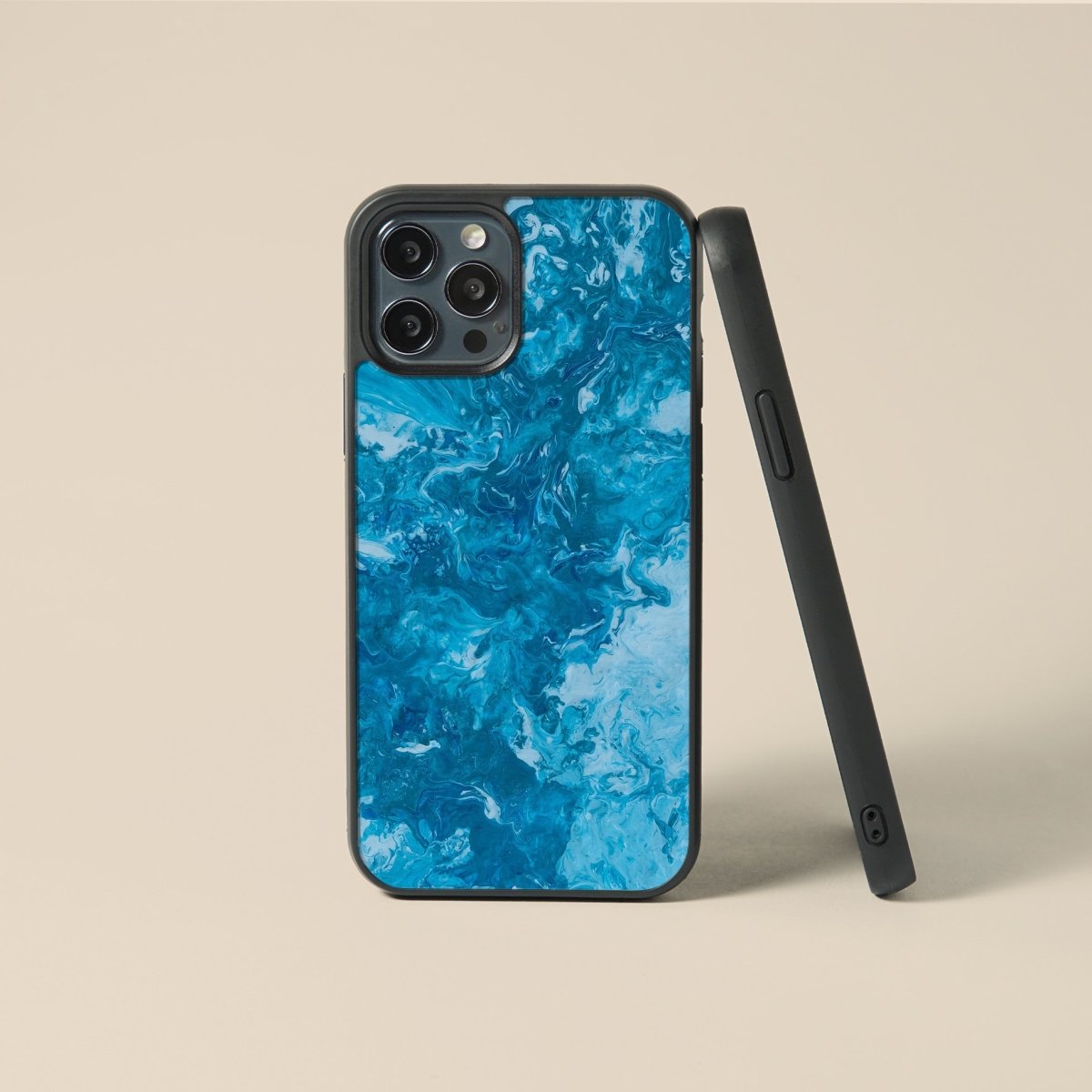 Ocean Breeze - Glass Phone Case - cmzart
