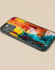 Oil Canvas - Glass Phone Case - cmzart