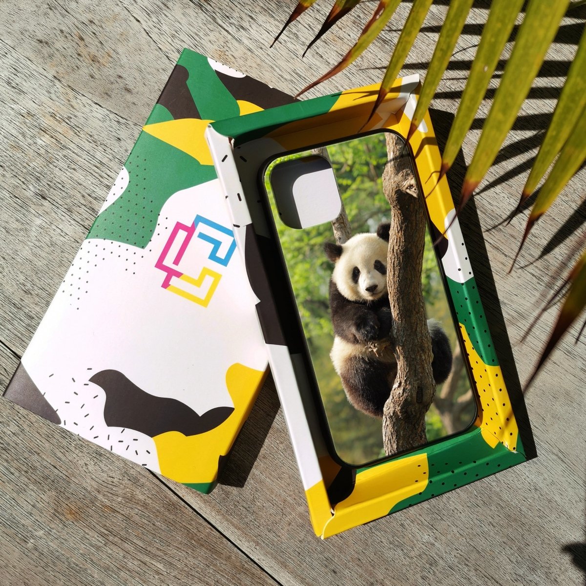 Panda - Glass Phone Case - cmzart