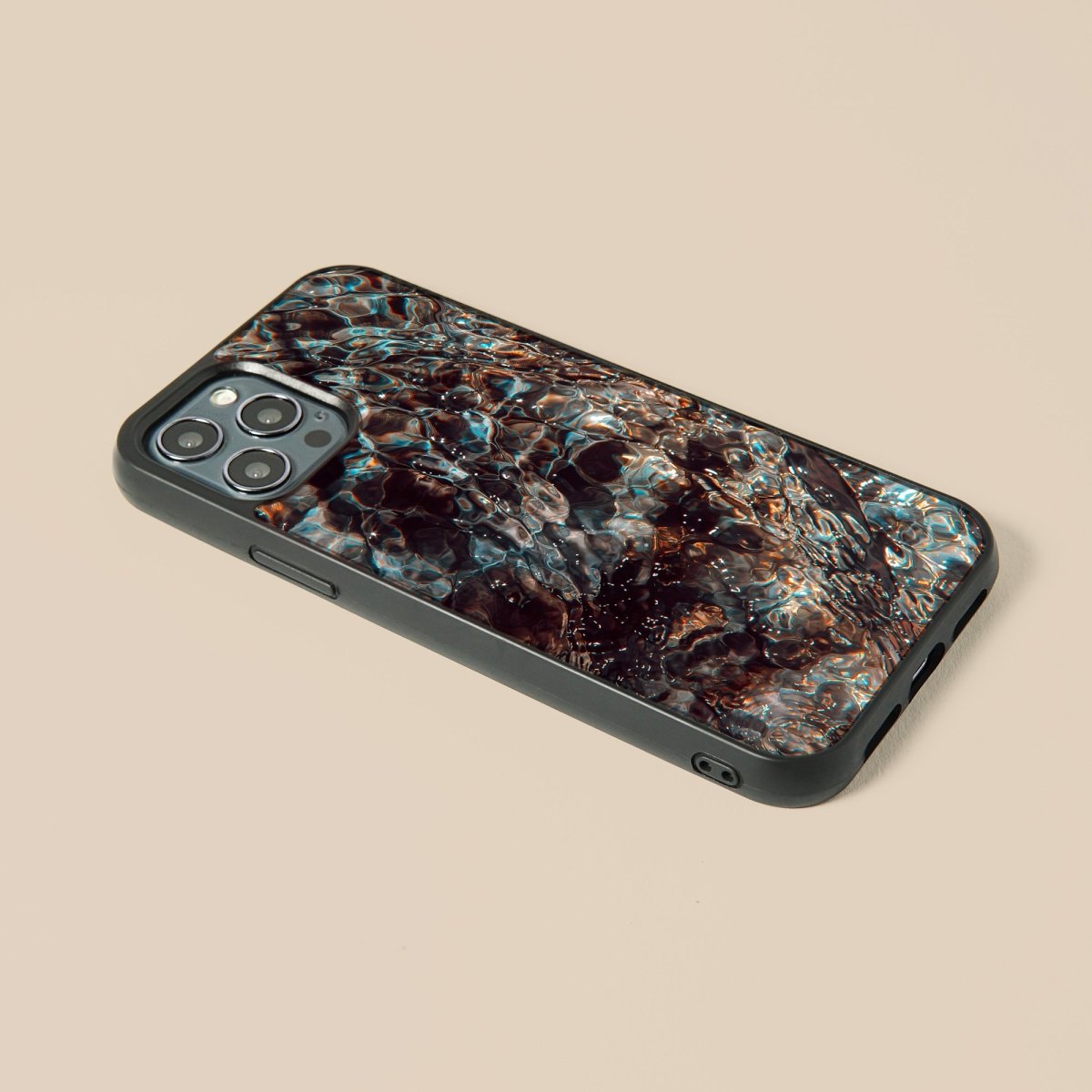 Perfect Reflection - Glass Phone Case - cmzart